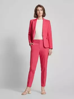 Брюки однотонного дизайна comma, розовый