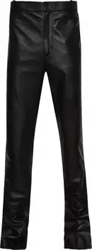 Брюки Off-White Belted Lea Super Skinny Pant 'Black', черный