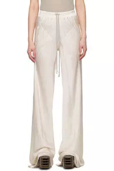 Брюки Off-White Hollywood с завязками на завязках и косой талией Rick Owens
