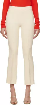 Брюки Off-White Kick High Sport, слоновая кость