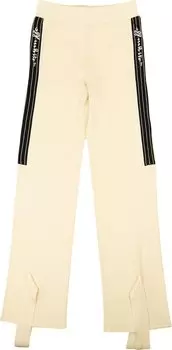 Брюки Off-White Logo Strip Pant 'Beige', загар