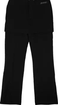 Брюки Off-White Mini Eve Pants 'Black', черный