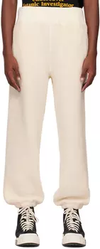 Брюки Off-White с эластичными манжетами Undercover