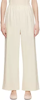 Брюки Off-White с широкими штанинами Baserange