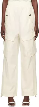 Брюки Off-White с защелками Dion Lee