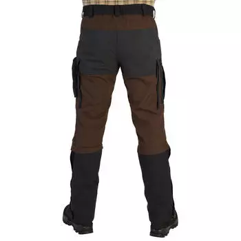 Брюки охотничьи СТЕПЬ 920 коричневые SOLOGNAC, кофе коричневый