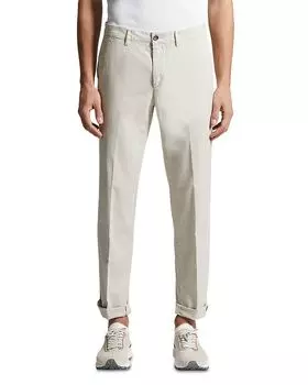 Брюки, окрашенные в цвете Dunes Silver Peserico, слоновая кость/кремовый