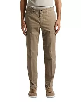 Брюки, окрашенные в готовом виде Peserico, коричневый/бежевый