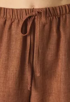 Брюки ONLAMAHLE STRAIGHT PULL UP PANT ONLY, коричневый