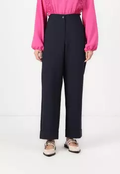 Брюки ONLCASEY LIFE CROPPED PANT ONLY, темно-синий