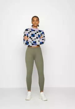 Брюки ONLFEVER WIDE PANTS ONLY, темно-зеленый