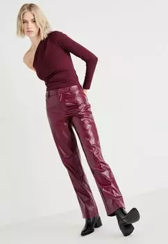 Брюки ONLKARA SNAKE PANT ONLY, бордовый