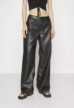 Брюки Onlmadison Wide Faux Pant ONLY, черный
