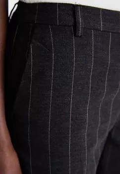 Брюки ONLMARLEY LIFE MW HB STR FLARED PANT ONLY, темно-серый