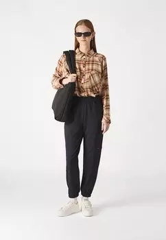 Брюки ONLPOPTRASH LIFE ZIP PANT ONLY, темно-синий