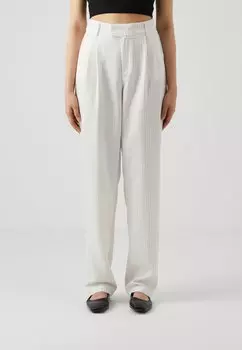 Брюки ONLREINA PINS ONLY Tall, цвет cloud dancer/black