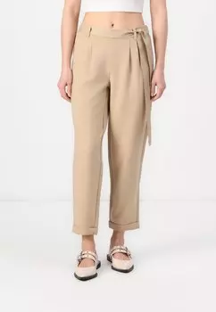 Брюки ONLRITA NEMY LIFE BELT PANT ONLY, бежевый