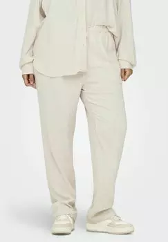 Брюки ONLY Carmakoma, кремовый