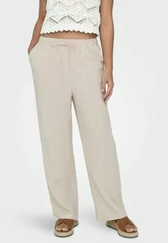 Брюки Only Hose Gerade Geschnitten Mittlere Taille Hose ONLY, слоновая кость