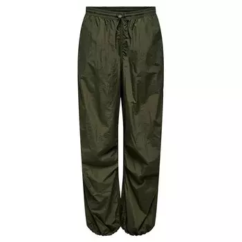 Брюки Only Joan Parachute, зеленый