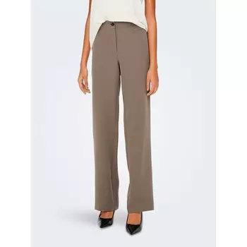Брюки Only Lana-Berry Mid Straight Fit, бежевый