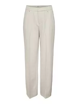 Брюки ONLY Loose fit Pleated Pants Berry, светло-бежевый