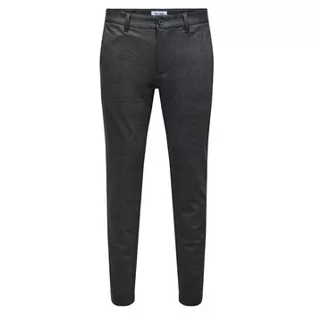 Брюки Only & Sons Mark Check 9887, зеленый