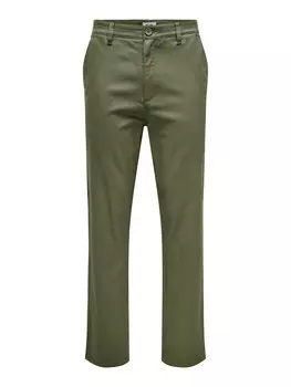 Брюки Only & Sons ONSEdge, оливковый