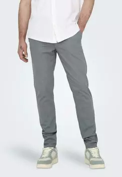Брюки Only & Sons, серый