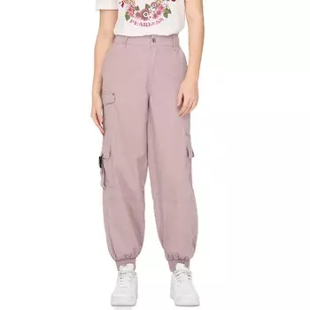 Брюки Only Stine Cargo, розовый