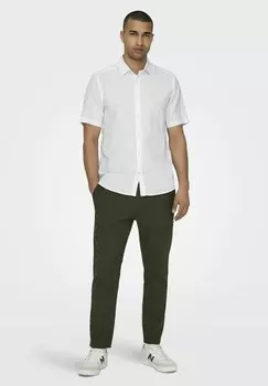 Брюки ONSLINUS Only & Sons, оливковый