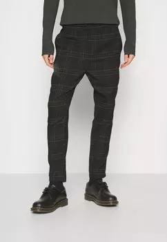 Брюки ONSLINUS TAP CROP CHECK PANT Only & Sons, черный