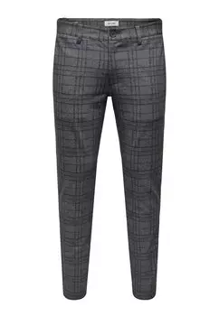 Брюки ONSMARK TAP CHECK PANT Only & Sons, платье синий