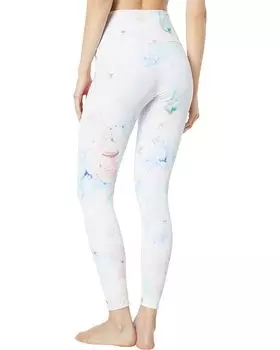Брюки Onzie High-Rise Rib Leggings, цвет Le Fleuer