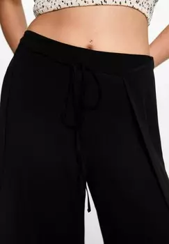 Брюки OPEN Mango Kids, черный