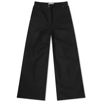 Брюки Open Yy Wide-leg, черный