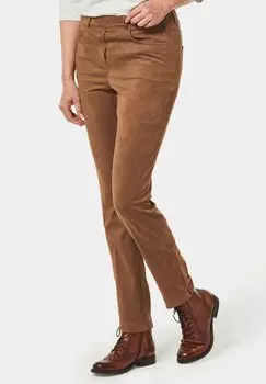 Брюки OPTIK BI-ELASTISCHE IN SUPERWEICHEM GOLDNER, коричневый