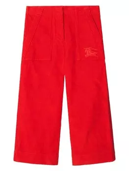 Брюки Orla Burberry Kids, красный