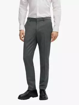 Брюки от костюма босса HUGO BOSS, цвет Open Grey