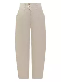 Брюки Oumaya с завышенной талией ISABEL MARANT, нейтральный