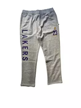 Брюки Outerstuff Los Angeles Lakers Lebron James Master Class Jogging, серый
