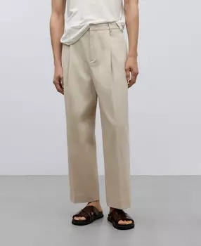 Брюки оверсайз Adolfo Dominguez, серый