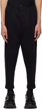 Брюки оверсайз Black Carrot AMI Alexandre Mattiussi