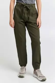 Брюки Oxmo Stoffhose, зеленый