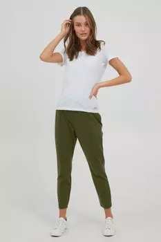 Брюки Oxmo Stoffhose, зеленый