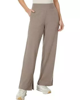Брюки PACT Airplane Wide Leg Pants, цвет Deep Taupe Heather
