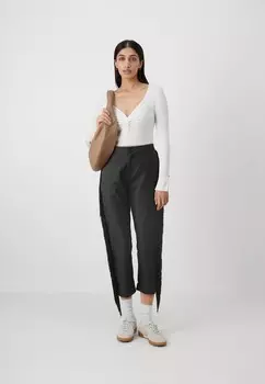 Брюки Paddington Pantalone Con Frange Pinko, черные