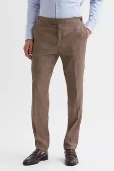 Брюки Paddock с твилом по бокам и регулятором Reiss