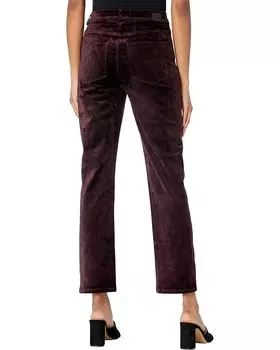 Брюки Paige Cindy with Twisted Seam + Slit, цвет Black Cherry