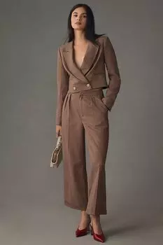 Брюки Paige Jia, цвет rosewood